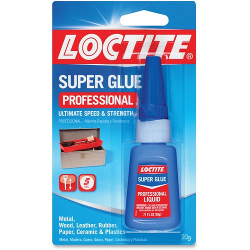 Professional Super Glue, 0.99 oz, Dries Clear